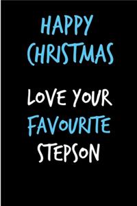 Happy Christmas Love Your Favourite Stepson