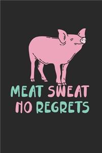 Meat Sweats No Regrets Steak Bacon Pork Lovers