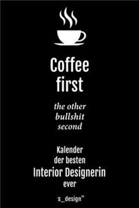 Kalender 2020 für Interior Designer / Interior Designerin