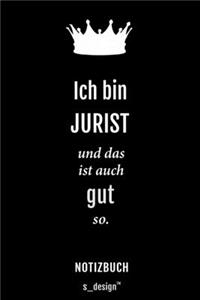 Notizbuch für Juristen / Jurist / Juristin