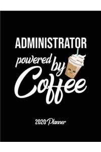 Administrator Powered By Coffee 2020 Planner