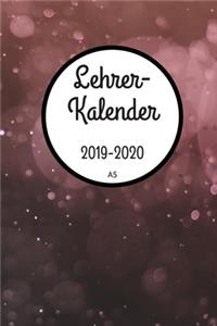 Lehrerkalender 2019 2020 A5