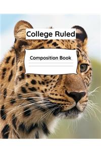 College Ruled Composition Book