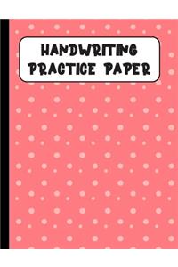Handwriting Practice Paper