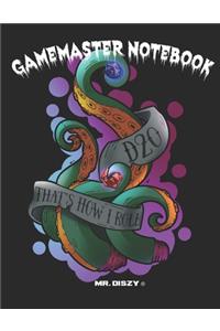 Pen & Paper Notebook 4 Gamemaster