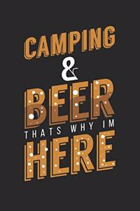 Camping & beer Thats why I m Here