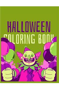 Halloween Coloring Book