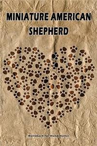 Miniature American Shepherd Notizbuch für Hundehalter