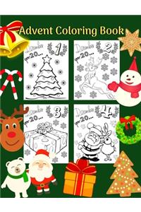 Advent Coloring Book
