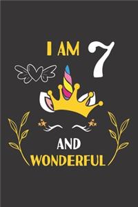I Am 7 And Wonderful