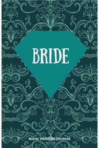 Bride Small Size Blank Journal-Wedding Planner&To-Do List-5.5