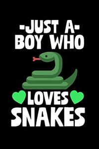 Just A Boy Who Loves Snakes