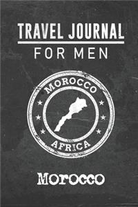 Travel Journal for Men Morocco