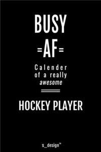 Calendar 2020 for Hockey Players / Hockey Player