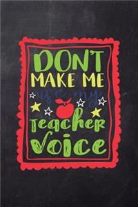 Teacher Notebook