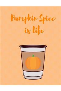 Pumpkin Spice Journal