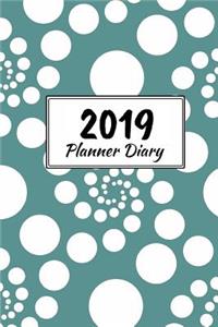 2019 Planner Diary: Teal Cover