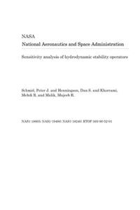 Sensitivity Analysis of Hydrodynamic Stability Operators