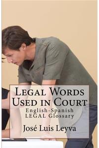 Legal Words Used in Court