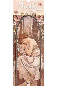 Alphonse Mucha slim calendar 2019 (Art Calendar)