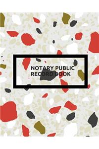 Notary Public Record Book