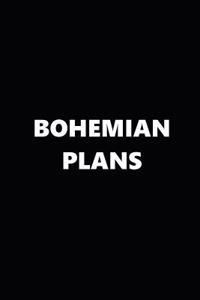 2019 Daily Planner Bohemian Plans Black White 384 Pages
