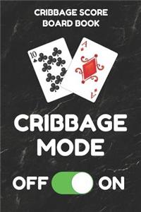 Cribbage Score Board Book