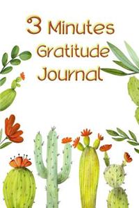 3 Minutes Gratitude Journal