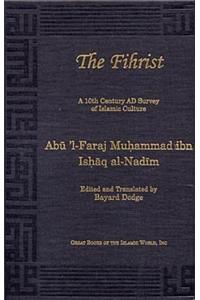 Fihrist a 10th Century Catalog of Islamic Culture