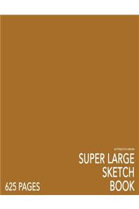Butterscotch Brown Super Large Sketchbook