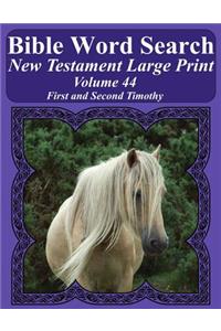 Bible Word Search New Testament Large Print Volume 44