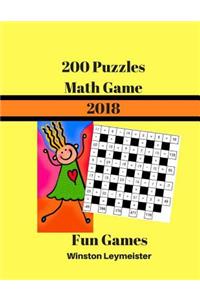 200 Puzzles Math Game 2018 Fun Games