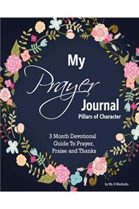 My Prayer Journal Pillars of Character