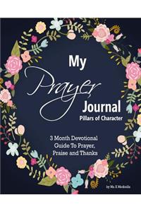 My Prayer Journal Pillars of Character