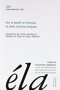 Etudes de Linguistique Appliquee - N3/2017