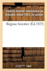 Régime Forestier
