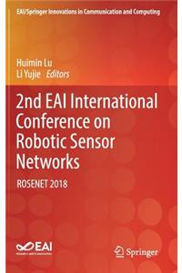 2nd Eai International Conference on Robotic Sensor Networks