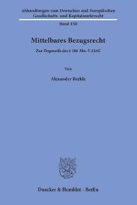 Mittelbares Bezugsrecht