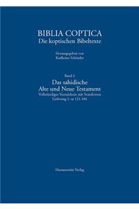 Das Sahidische Alte Und Neue Testament