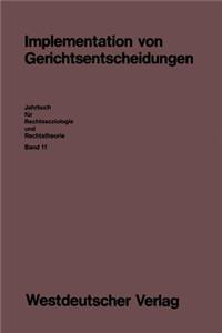 Implementation Von Gerichtsentscheidungen