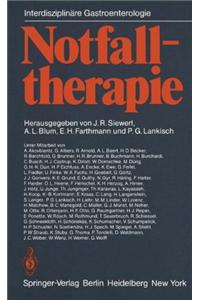 Notfalltherapie: Konservative Und Operative Therapie Gastrointestinaler Notfalle