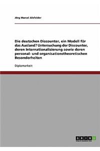 deutschen Discounter, ein Modell für das Ausland?