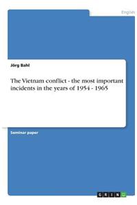 The Vietnam conflict - the most important incidents in the years of 1954 - 1965
