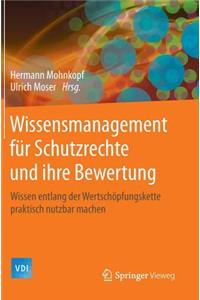Wissensmanagement für Schutzrechte und ihre Bewertung