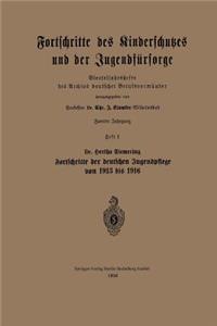 Fortschritte Des Kinderschutzes Und Der Jugendfürsorge