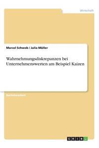 Wahrnehmungsdiskrepanzen bei Unternehmenswerten am Beispiel Kaizen