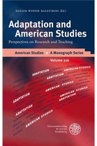 Adaptation and American Studies