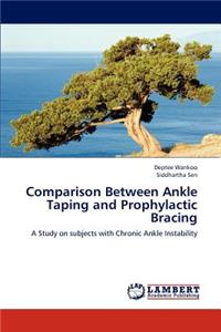 Comparison Between Ankle Taping and Prophylactic Bracing