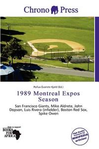 1989 Montreal Expos Season