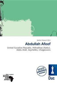 Abdullah Afeef